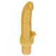 Ρεαλιστικός Δονητής Σιλικόνης - Gold Dicker Stim Vibrator 22cm Sex Toys 