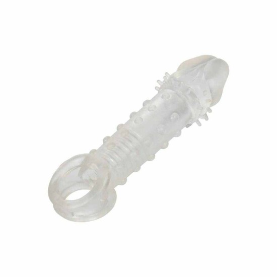 Διάφανο Κάλυμμα Πέους - Calexotics Ultimate Stud Penis Extender Clear Sex Toys 