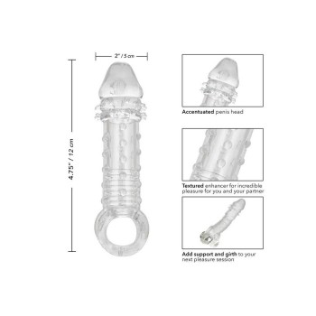 Διάφανο Κάλυμμα Πέους - Calexotics Ultimate Stud Penis Extender Clear