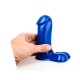 All Blue Realistic Dong 14cm Sex Toys