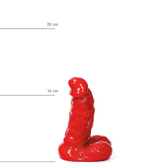 All Red Small Realistic Dong No.42 Sex Toys