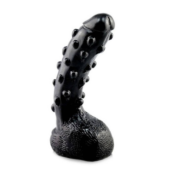 Πέος Τέρατος Με Κουκκίδες - Kiotos Monstar Kazan Dildo Black 23cm Sex Toys 