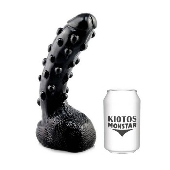 Πέος Τέρατος Με Κουκκίδες - Kiotos Monstar Kazan Dildo Black 23cm