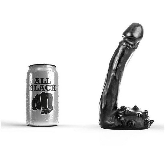 All Black Realistic Dong 18cm Sex Toys