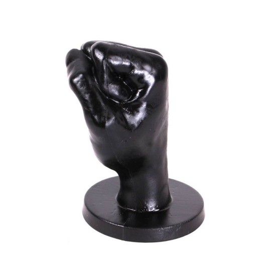 Μαλακό Ομοίωμα Γροθιάς - All Black Fist Dildo Medium 14cm Sex Toys 