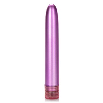 Κλασικός Γυαλιστερός Δονητής - Metallic Shimmer Classic Vibrator Pink