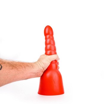 All Red Large Anal Dildo No.17
