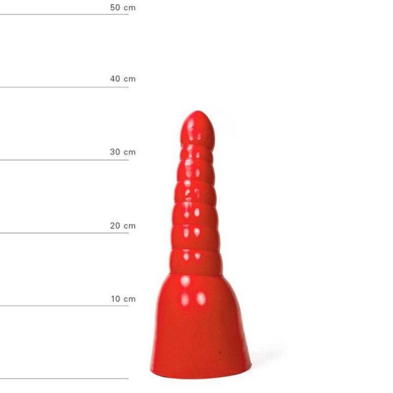 All Red Large Anal Dildo No.17 Sex Toys
