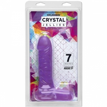 Ρεαλιστικό Ομοίωμα Πέους - Ballsy Super Cock Purple 20cm