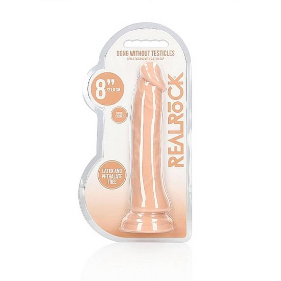 Μαλακό Πέος Χωρίς Όρχεις - Dong Without Testicles Beige 22cm Sex Toys 