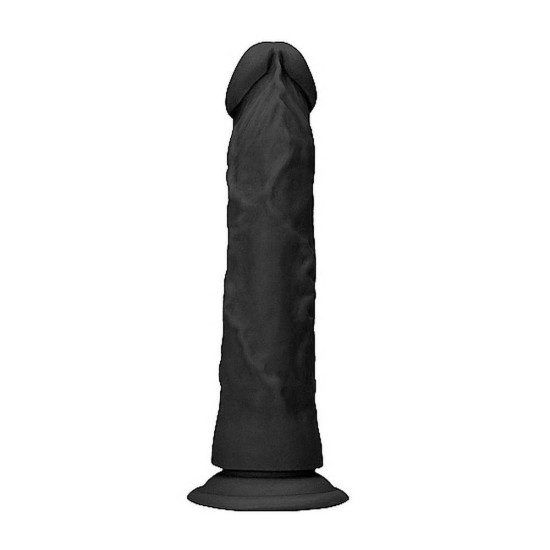 Dong Without Testicles Black 22cm Sex Toys