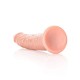 Slim Realistic Dildo With Suction Cup Beige 18cm Sex Toys