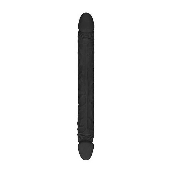 Διπλό Ευλύγιστο Πέος - Flexible Realistic Double Ended Dong Black 46cm Sex Toys 