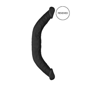 Flexible Realistic Double Ended Dong Black 46cm