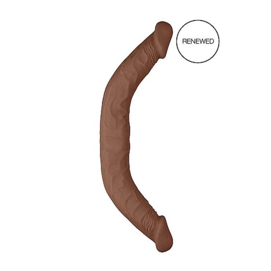 Flexible Realistic Double Ended Dong Brown 46cm Sex Toys