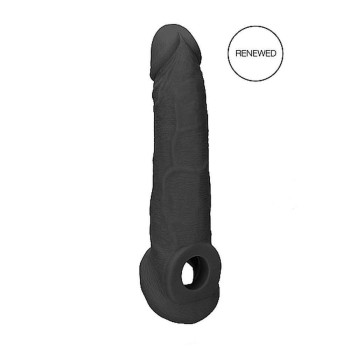 Ρεαλιστικό Κάλυμμα Πέους - Realrock Realistic Penis Extender Black 21cm