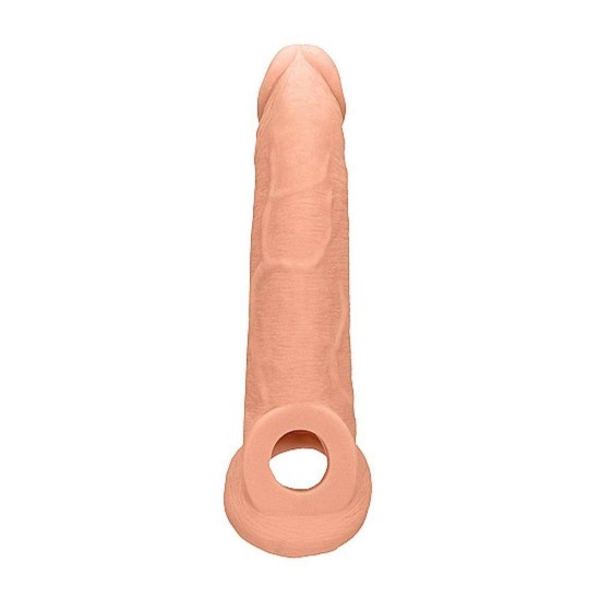 Realrock Realistic Penis Extender Beige 21cm Sex Toys