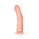 Curved Realistic Dildo With Suction Cup Beige 25cm Sex Toys