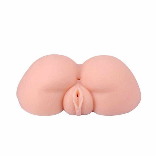 Γυναικείο Ομοίωμα Αυνανισμού - Masturbator Double Hole No.4 Beige Sex Toys 