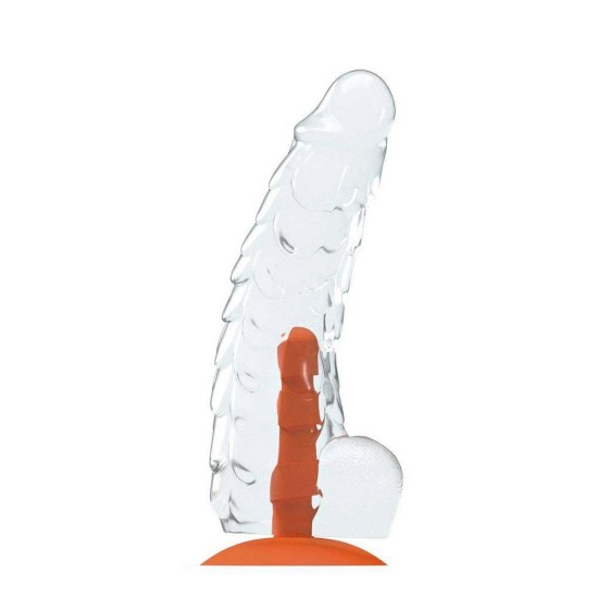 Primal Desires Bronto Monster Dong Clear Sex Toys