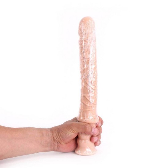 Μεγάλο Πέος Με Λαβή - Dinoo Damocles XL Realistic Dong Beige 41cm Sex Toys 