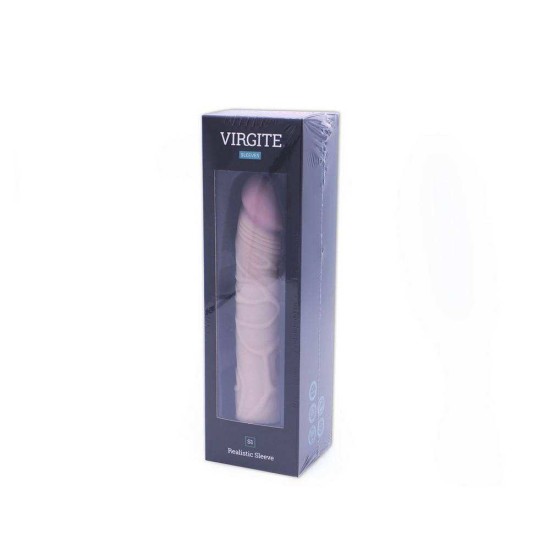 Μαλακό Ρεαλιστικό Κάλυμμα Πέους - S1 Realistic Sleeve Beige 17cm Sex Toys 