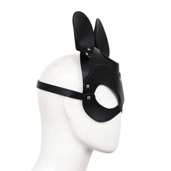 Black Mouse Leather Mask Fetish Toys 