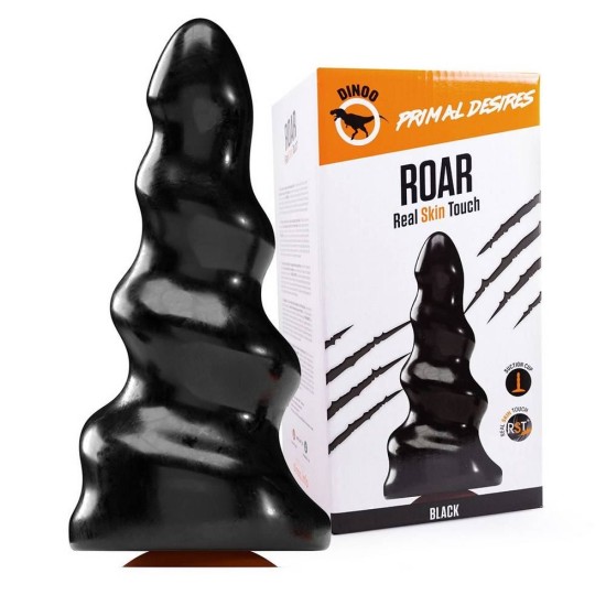 Primal Desires Roar Anal Dildo Black Sex Toys