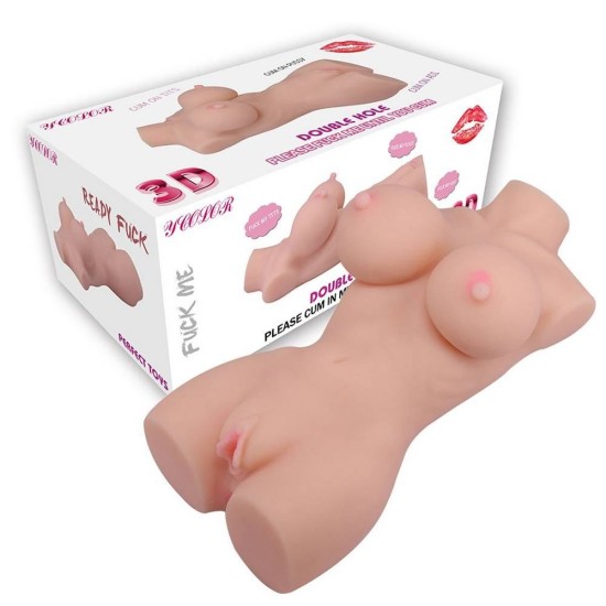 Μικρό Γυναικείο Ομοίωμα Αυνανισμού - Masturbator Tiny Body Double Hole Sex Toys 