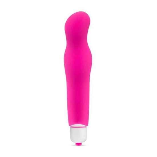 Κλασικός Δονητής Σιλικόνης - My First Love Stick Silicone Vibrator Pink Sex Toys 