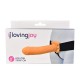 Κούφιο Πέος Με ζώνη - Loving Joy Hollow Strap On Vanilla 20cm Sex Toys 