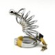 Impound Corkscrew Male Chastity Device With Penis Plug Fetish Toys 