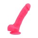 Loving Joy Realistic Silicone Dildo With Balls Pink 20cm Sex Toys