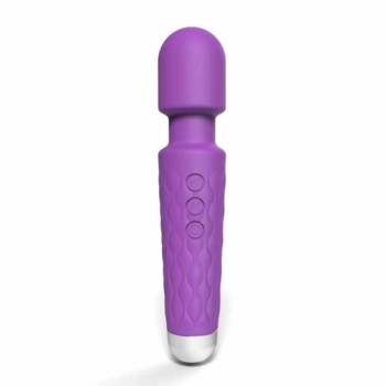 Επαναφορτιζόμενη Συσκευή Μασάζ - Loving Joy Wand Vibrator Purple