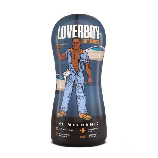 The Mechanic Self Lubricating Stroker Brown Sex Toys