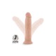 Μεγάλο Μαλακό Πέος - Dr. Skin Plus Posable Thick Dildo Vanilla 23cm Sex Toys 