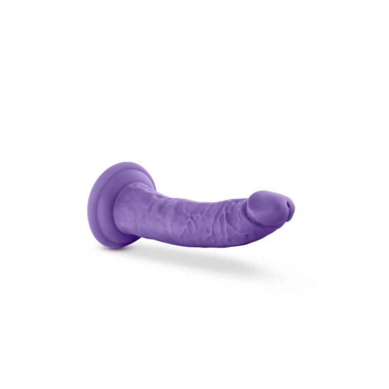 Μαλακό Κυρτό Πέος - Au Naturel Bold Jack Dildo Purple 18cm Sex Toys 
