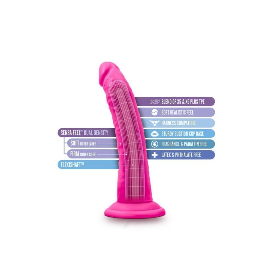 Au Naturel Bold Jack Dildo Pink 18cm Sex Toys