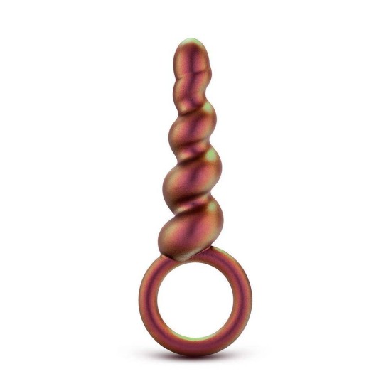 Πρωκτικές Μπίλιες Σιλικόνης - Matrix Spiral Loop Plug Copper Sex Toys 