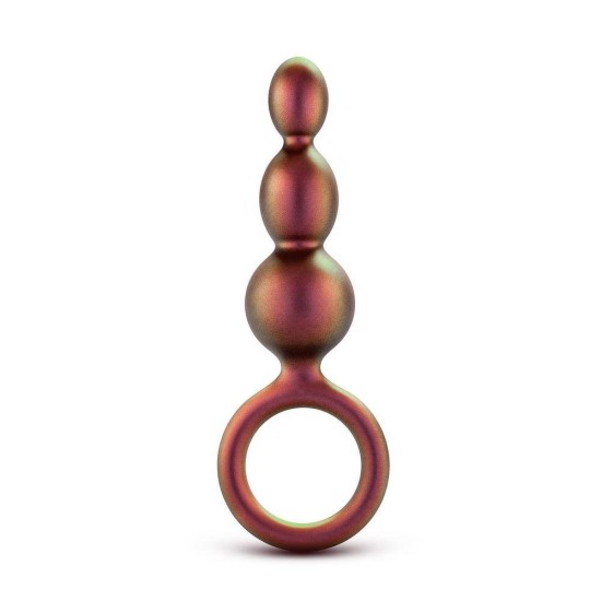 Πρωκτικές Μπίλιες Σιλικόνης - Matrix Beaded Loop Plug Copper Sex Toys 