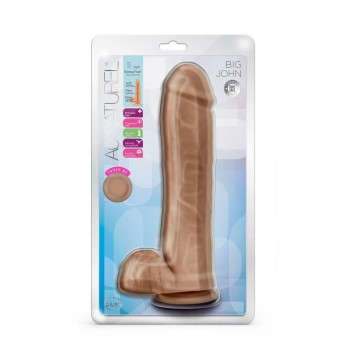 Μεγάλο Μαλακό Ομοίωμα Πέους - Au Naturel Big John Dildo Mocha 28cm