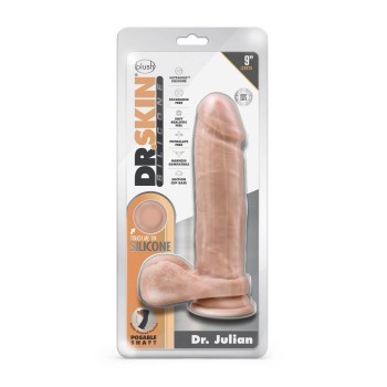 Dr Julian Silicone Dildo Vanilla 23cm