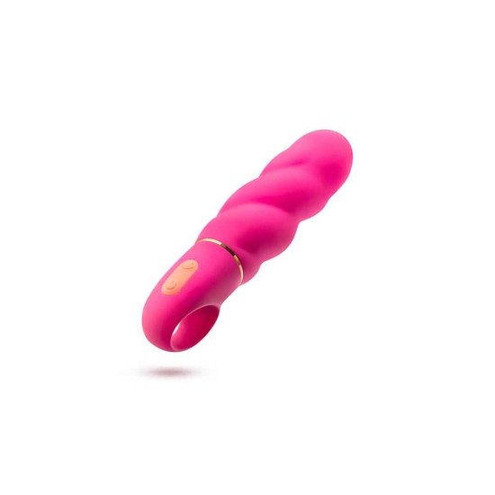 Ισχυρός Δονητής Σιλικόνης - Aria Amazing AF Silicone Vibrator Fuchsia Sex Toys 