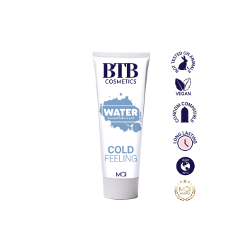 Δροσιστικό Λιπαντικό Νερού - Btb Waterbased Cold Feeling Lubricant 100ml