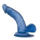 Ομοίωμα Πέους Που Φωσφορίζει – Glow Dicks Light Show Dildo Blue 18cm Sex Toys 