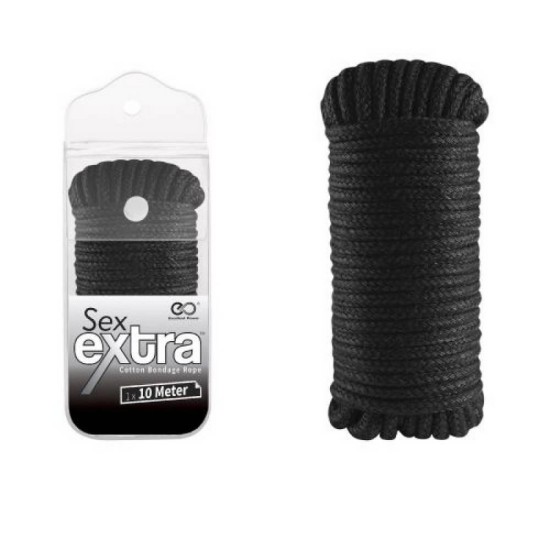 Φετιχιστικό Σχοινί - Sex Extra Cotton Bondage Rope 10m Fetish Toys