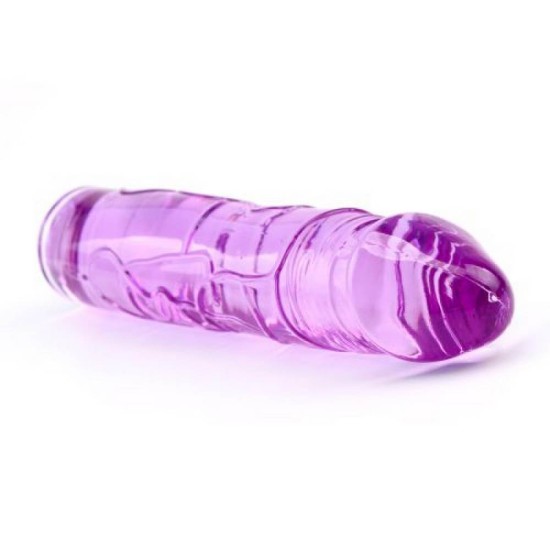 Ομοίωμα Πέους Χωρίς Όρχεις - Hi Basic Ding Dong Purple 18cm Sex Toys 
