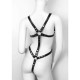 Leather Bold Styling Woman Harness Fetish Toys 