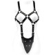 Leather Body Exposed Body Harness Fetish Toys 