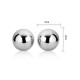Lovetoy Passion Ball 2pcs Silver Sex Toys